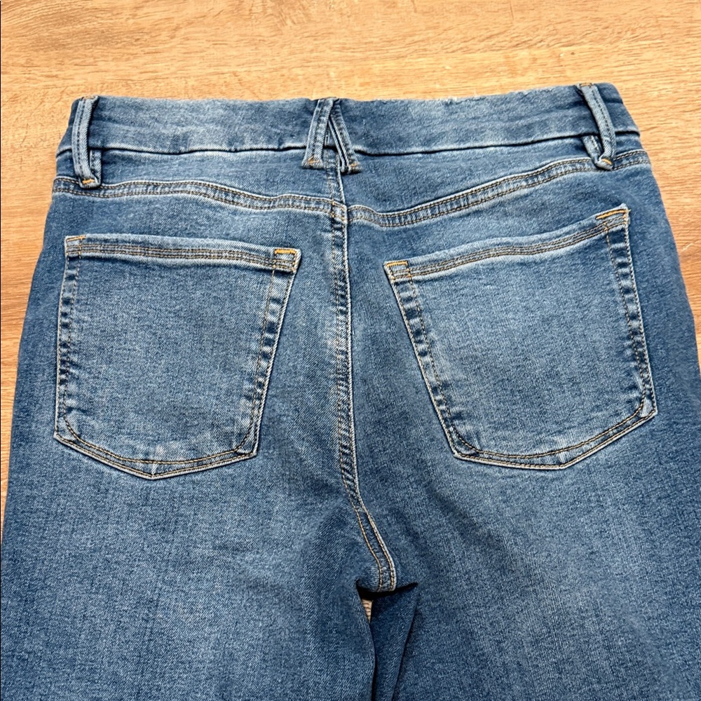 Good American Women's Straight Leg Jeans - Blue - Picture 3 of 8
